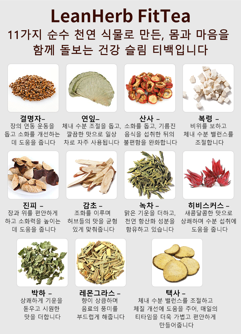 FitTea 성분